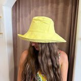 Lemonade Beach Shell Bucket Hat