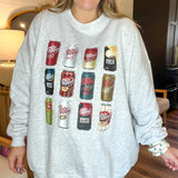 Dr. Pepper Sweatshirt - Ash Grey