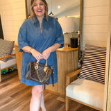 Plain Denim Darling Dress