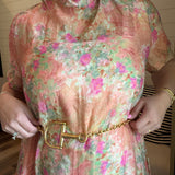 Large Horse Bit Chain Belt