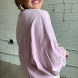 Dollhouse Days Floral Pullover - Pink