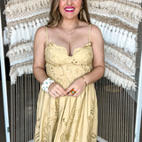 Olive You Eyelet Maxi Dress