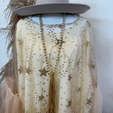 Stacked Havana Pearl Necklace - Tan