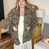 Laurel Leopard Oversized Cardigan