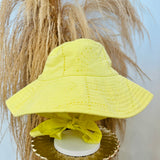 Lemonade Beach Shell Bucket Hat