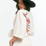 NEW The Very Oversized Darlin Tee - Marshmallow