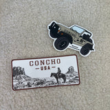 Concho USA Sticker