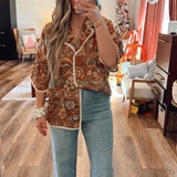 {Spell} Mojave Lily Shirt - Amber