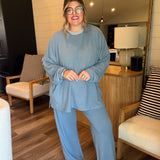 Weekend Comfort Pants - Blue