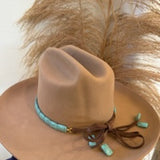 Santa Fe Turquoise Hat Band