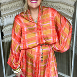 Lemon Drop Fringe Kaftan