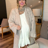 Sweater Weather Cream Cardigan