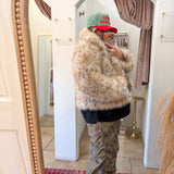 Leopard Faux Fur Coat