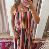 Prep School Striped Set