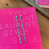 North To South Dangle Earrings