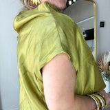 Goldie Green Bubble Skort