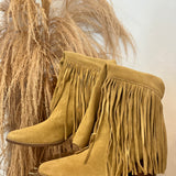 The Tatum Fringe Suede Boot