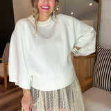 Your Favorite Little Sweater Top - Cream