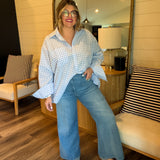 Lotta Ankle Denim Jeans - Glisten