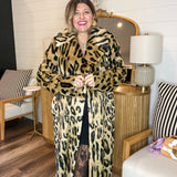 {MUMU} Miss Cindy Overcoat - Feline Faux Fur