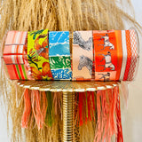 Fringe Silk Twilly Scarves