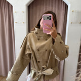 Greenwich High Neck Trench Jacket