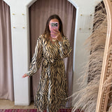 Laguna Zebra Maxi Dress