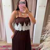 Emmylou Maxi Dress - Chocolate