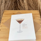 Espresso Martini Card