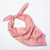 Premium Pink Horse Bandana - Large