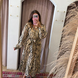 Laguna Zebra Maxi Dress