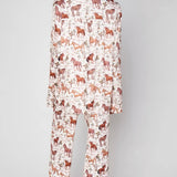 {MUMU} Classic PJ Set - Country Horses Jersey