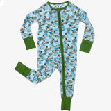 Bamboo Zipper Pajama - Maui Mallards