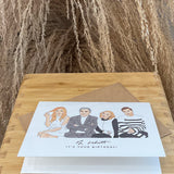 Oh Schitt Birthday Card
