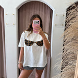 Wild Thing Leopard Bra Tee