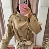 Greenwich High Neck Trench Jacket