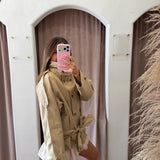 Greenwich High Neck Trench Jacket