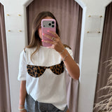 Wild Thing Leopard Bra Tee