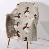 Chenille Blanket - Simple Mallard