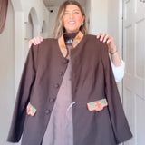 Vintage Double D Blazer Jacket Medium