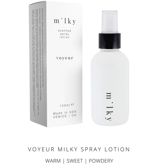 Voyeur Milky Spray Lotion