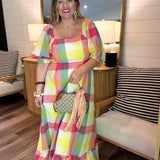 Summer In Paradise Maxi Off The Shoulder Dress