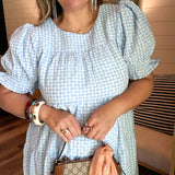 Bluebell Gingham Maxi Dress