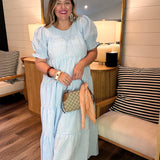 Bluebell Gingham Maxi Dress