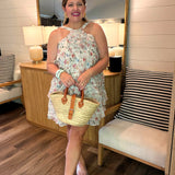 Garden Party Ruffle Tunic Top