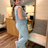 Jet Setter Pant Set - Denim