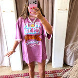 The Very Oversized Run Club Tee - Pink