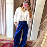 The Raving Hearts Pants - Blue