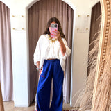 The Raving Hearts Pants - Blue