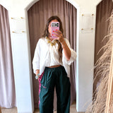 The Raving Hearts Pants - Green